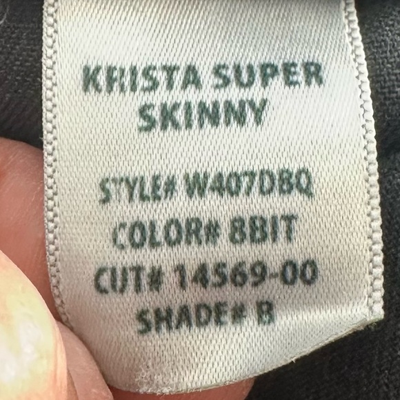 Hudson Krista Super Skinny Jean in 8 Bit - 27 - Picture 8 of 8